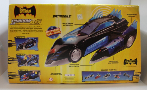 Mattel The Batman Shadow Tek Batmobile Vehicle 2007 New in Box - Picture 2 of 6