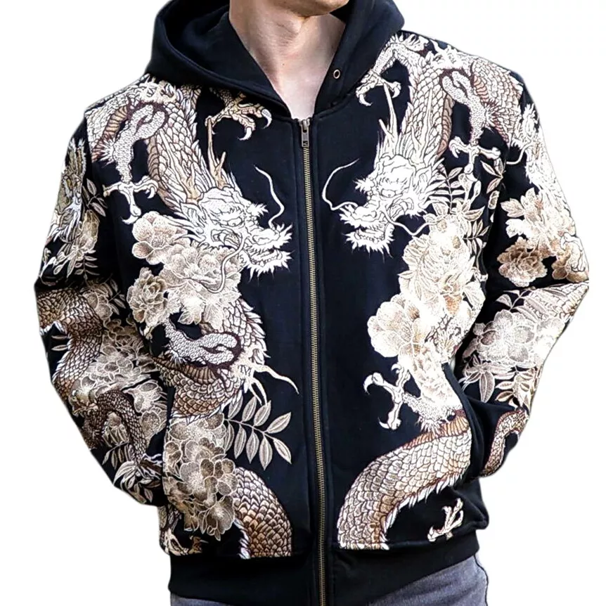 Dragon hooded best sale jacket