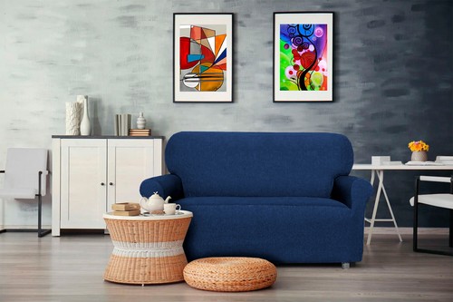 Cubre Sofá Elasticizado Salva Sofá Universal Con Brazos Cubre Sillón - Imagen 21 de 37