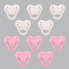10PCS Reborn Dolls Magnetic Pacifier Soother Dummy for Realistic Baby Doll DIY