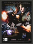 Resident Evil 4 Playstation 2 PS2 Nintendo GameCube PC Promo Ad Art Print Poster