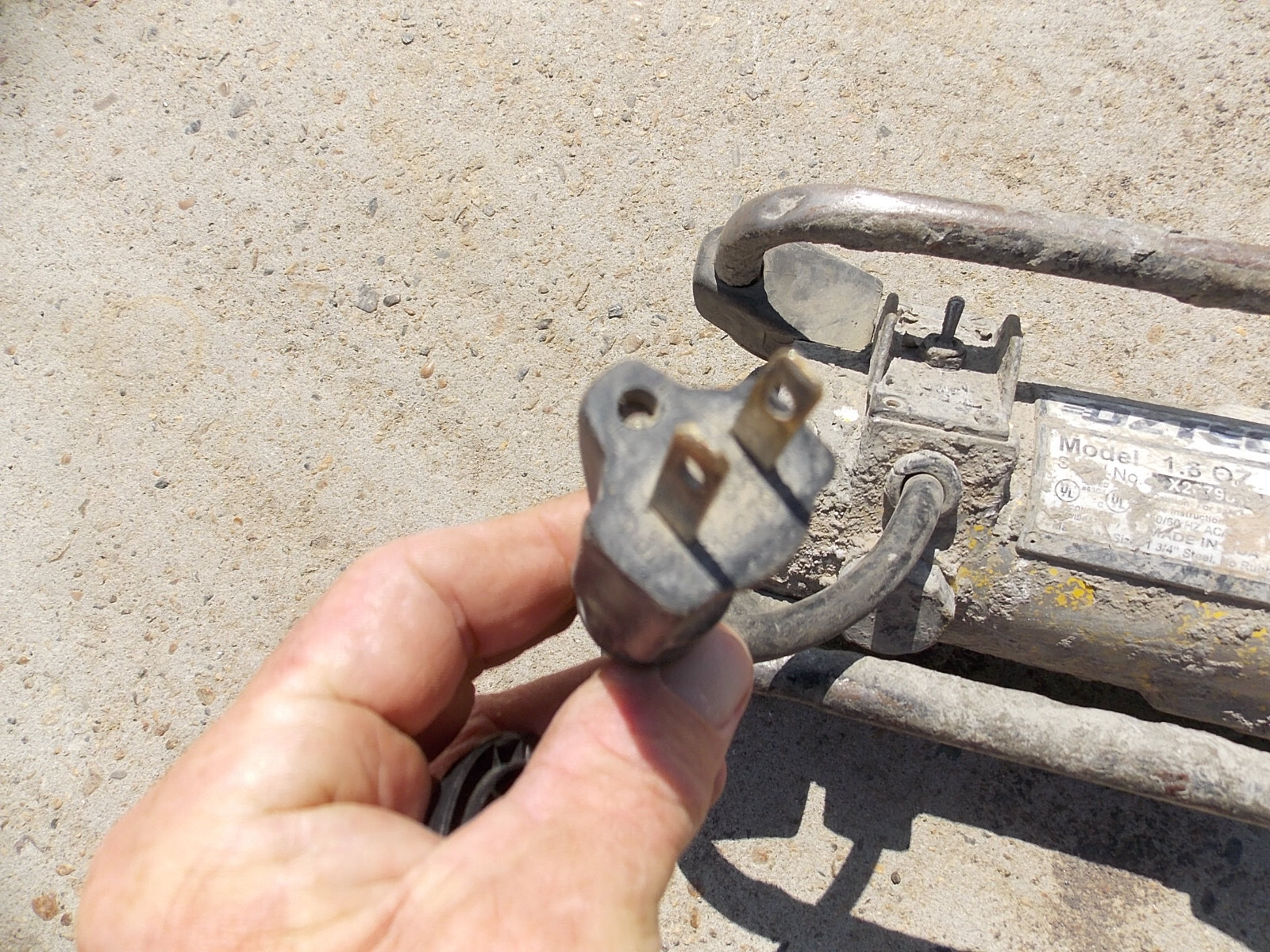 OZTEC CONCRETE / CEMENT VIBRATOR 2.4 OZ motor head IT WORKS. eBay