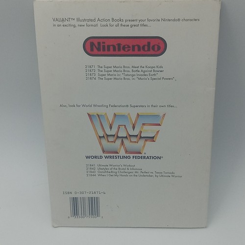 Super Mario Bros. Meet The Koopa Kids Valiant Illustrated Action Books 1991 - Picture 12 of 16