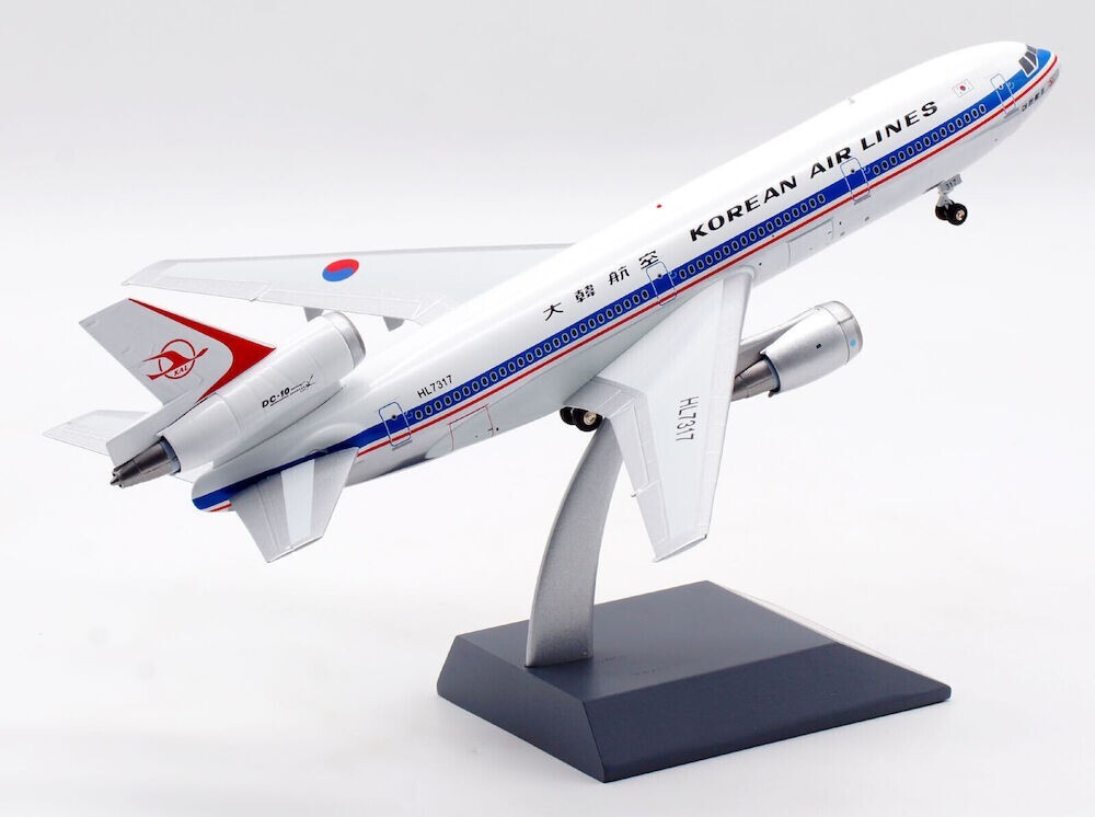 航空機・ヘリコプター AeroClassics KAL DC-10-30 HL7317 Inflight B-DC10-KAL-0122P Korean Airlines DC-10-30 HL7317