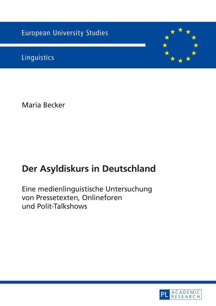 Thumbnail - Der Asyldiskurs In Deutschland | Maria Becker | Deutsch | Taschenbuch