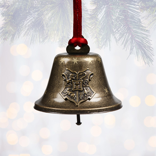 Adorno de Navidad Campana de la Escuela Hogwarts del Mundo Mágico Universal - Imagen 1 de 1