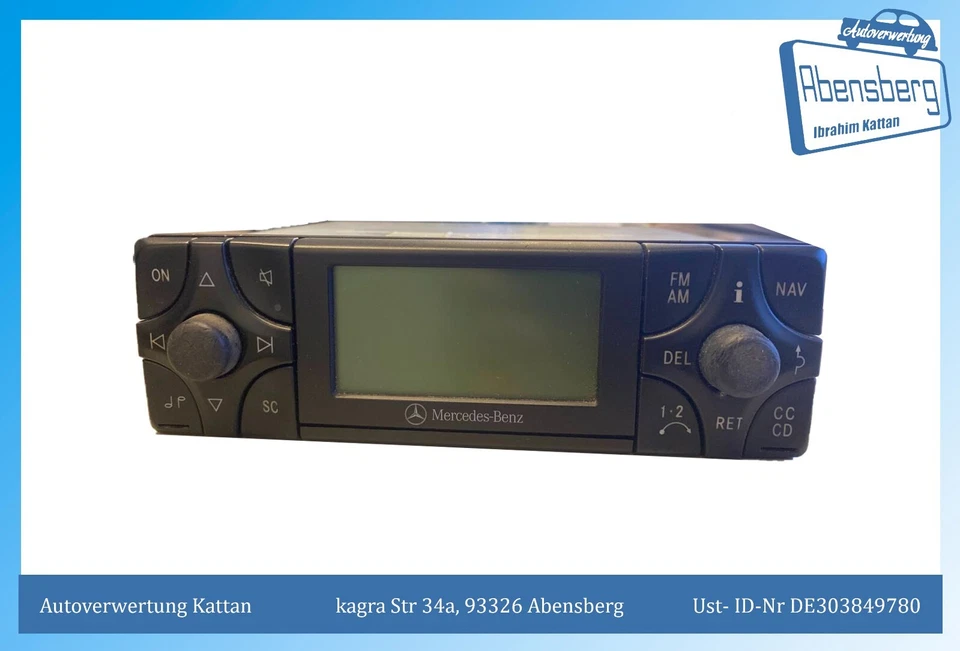 gebr-Mercedes Benz W208 APS BT-2 Control BO1150 Bosch Kassette Navigationssystem - Bild 2 von 4