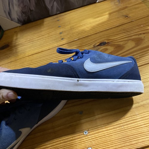 Nike Men's SB Check Solar Sneakers / Skateboarding Blue 843895-407 Size 11 - Picture 12 of 12