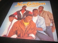 New Edition 1984 Promo 12x12 Cover Flat Poster Brown Tresvant Bell Bivins DeVoe