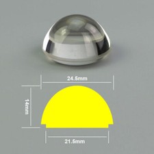 Diameter 24.5mm Optical Glass Aspherical Lens Prism