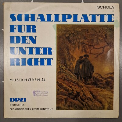 Schallplatte LP Vinyl 12'' Schallplatte Für Den Unterricht - Musikhören S4