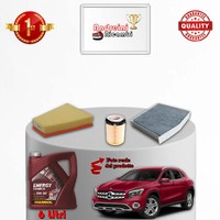 Set Service 3 Filter Und ÖL Mercedes Classe Gla 250 155KW 211CV 2013->