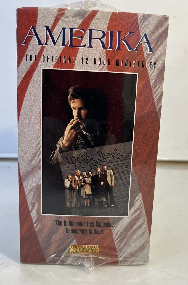 New Sealed VHS Set AMERIKA The Original 12 Hr Miniseries Vtg 5 Tape Collectible - Image 4 of 4