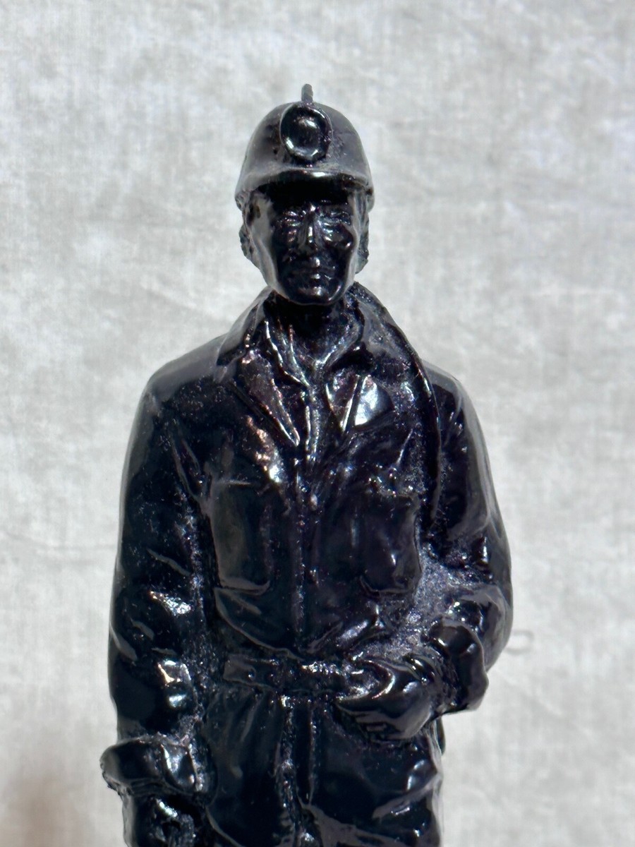 1960s USヴィンテージ【Coal Miner Statue】オブジェ 置物 House of Stones 1965 Coal Miner Statue 9