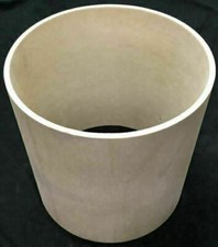 12" x 12" RAW WOOD DRUM SHELL W/ BEARING EDGES