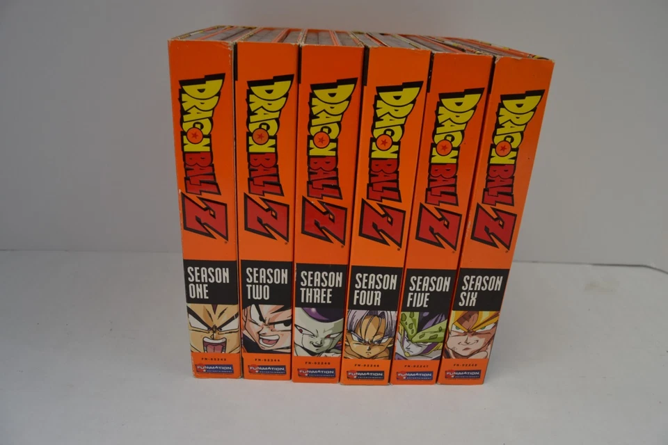 DRAGON BALL Z DIGITALLY REMASTERED SIX SEASONS DVD COMPLETE W/BIO' ON CHARACTERS - Image 2 of 4