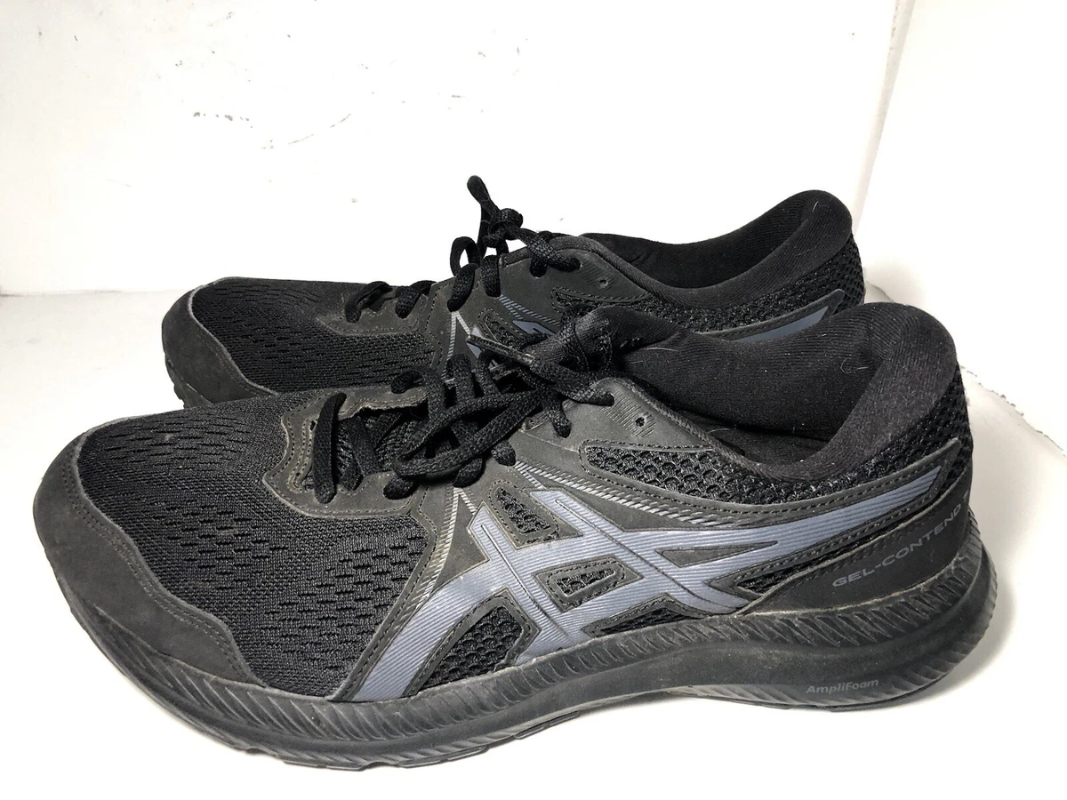 ASICS Gel Contend 7 Black Pure Silver for Sale 