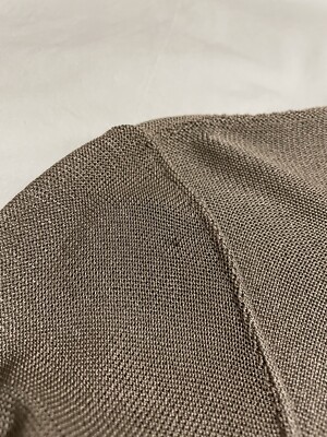 Azzedine Alaia Vintage Spring 1984 Taupe Knit Viscose Duster Azzedine Alaia Vintage Spring 1984 Taupe Knit Viscose Duster