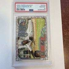2023 Topps Holiday - Jazz Chisholm #H123 Metallic