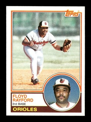 1983 Topps #192 Floyd Rayford Baltimore Orioles