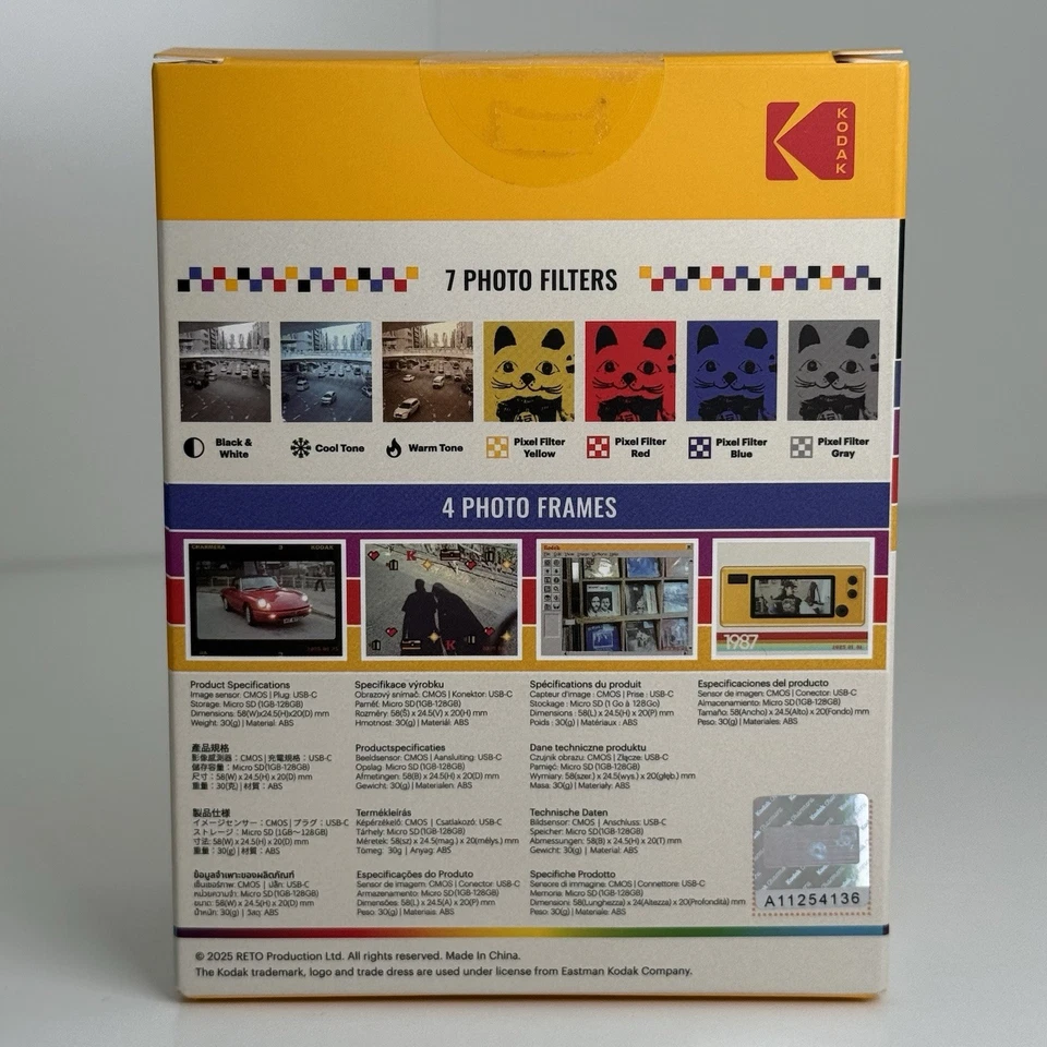 Kodak Charmera Keychain Digital Camera Collectable Blind Box Mystery Box SEALED! - Image 3 of 4