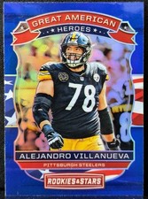 2018 Rookies & Stars Great American Heroes Alejandro Villanueva #GAH-1 (jc)