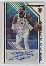2021-22 Recon Destined for Greatness Signatures Duane Washington Jr Auto 0su2