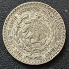 Photo of a 1961 Mexico Un Peso Silver from an eBay listing that sold on Jul 8, 2026