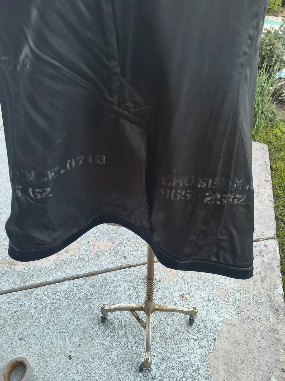 Peacoat Naval Clothing Depot Black Wool 42R, Superb Condition - product detail image 11