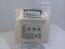 Smalltown USA 6007, The Cab Company Building Structure Kit, HO Scale