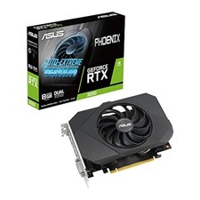 ASUS Phoenix GeForce RTX  3050 V2 8GB GDDR6 Graphics Card Black - PH-R