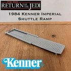 💥 1984 Star Wars Vintage Imperial Shuttle Ramp 2-Piece Original Parts NO REPRO!