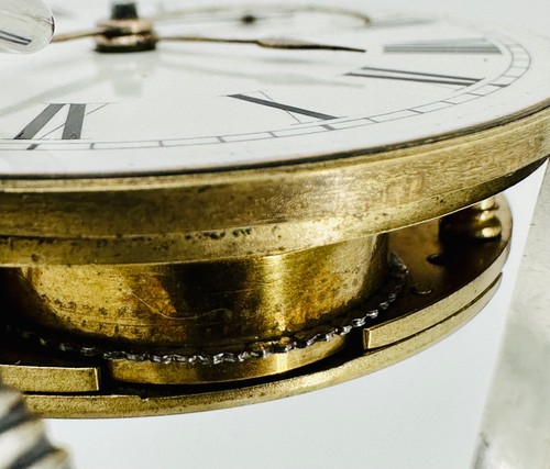 Antiguo Reloj Bolsillo Plata Fusee Londres 1878 Samuel Freeman Estuche Repuestos/Reparación - Imagen 18 de 18