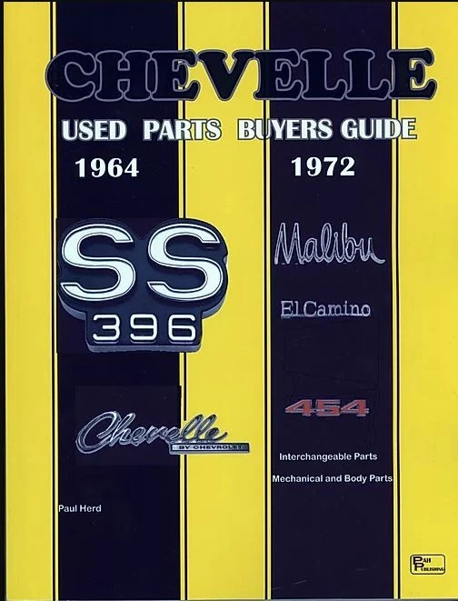 Chevrolet Chevelle 1966 juego de manual de servicio y restauración de 3 libros Foto 4 de 4