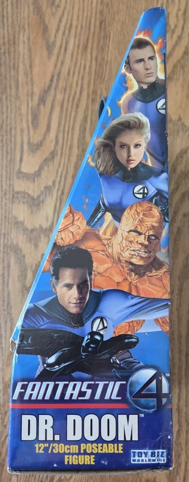 Fantastic 4 DR. DOOM 12" Posable Figura de Acción 2005 ToyBiz NUEVO Foto 3 de 4