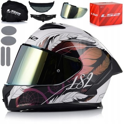 Motorradhelm Integralhelm | LS2 RAPID III BOHO | Full Face Damen +2xVisiere