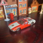 Vintage Dinky Toys 187 De Tomaso Mangusta Die Cast Model Car Project