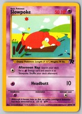 Slowpoke 67/82 Common Team Rocket Pokemon Unlimited Near Mint