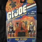 Hasbro G.I. Joe Tomax & Xamot Special Edition Action Figure Set 2001 w/ Gun