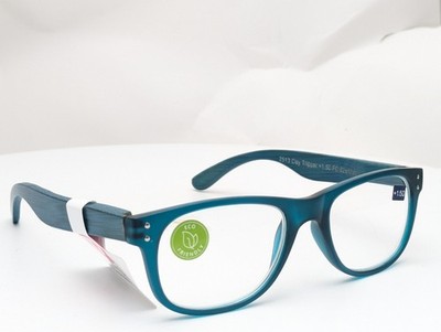 Peepers Day Tripper 2513 Teal Unisex Eyeglasses Reading Frames +1.50