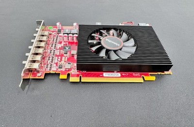 VisionTek Radeon HD 7750 2GB GDDR5 | 6 x Mini DisplayPort Outputs | 4K @ 60Hz |