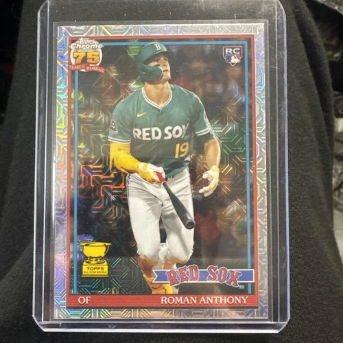 2025 Topps Series 1 Roman Anthony Refractor Clean 🔥