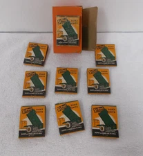 9 ST PAUL DUMP UNITS Vintage Matches Matchbooks  - Reading Spring Welding Works