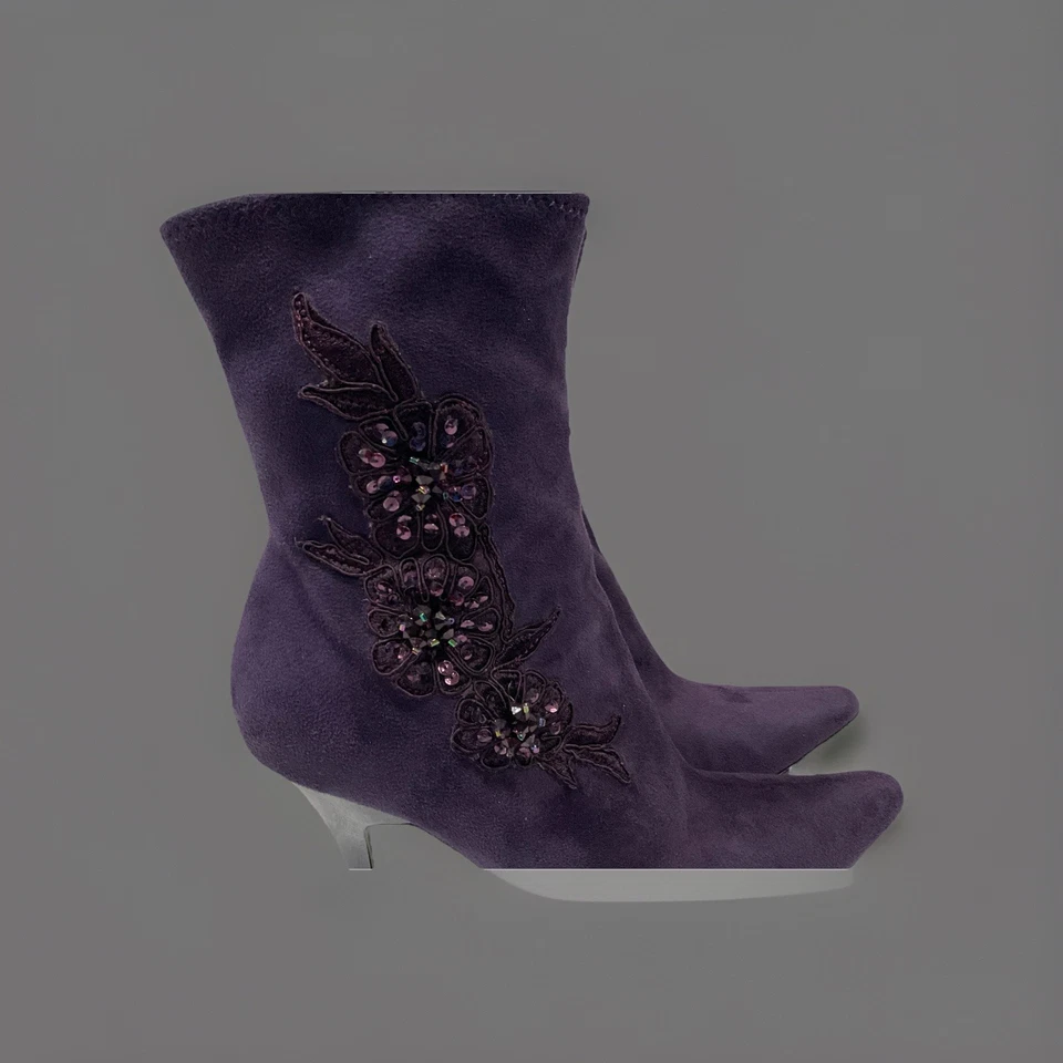 Botines Tacón Alto Adorno Marca Apostrophe Foto 2 de 4