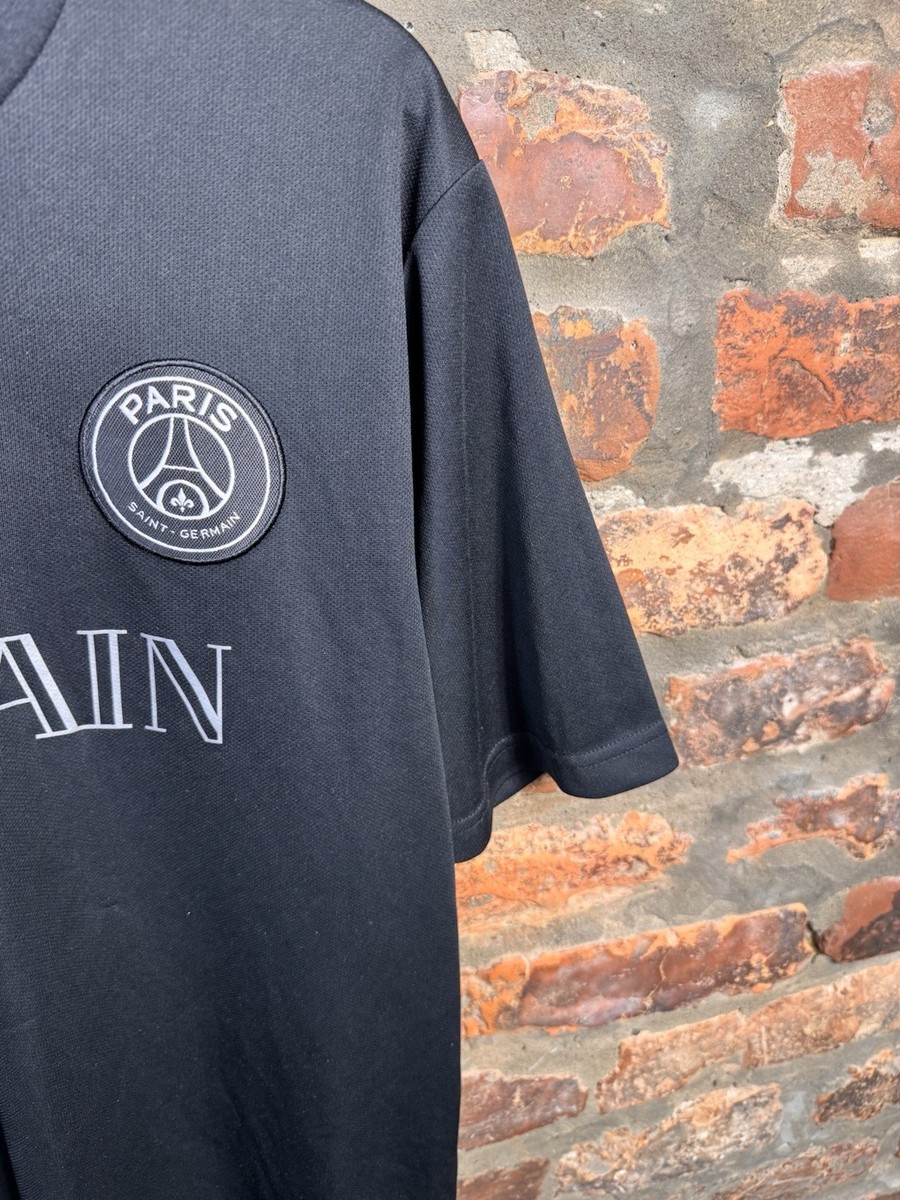 Men's Nike PSG x Balmain Paris Black Jersey Size L - Paris