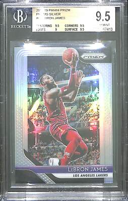 2018-19 Panini Prizm Silver Prizm #6 LeBron James BGS 9.5 | eBay