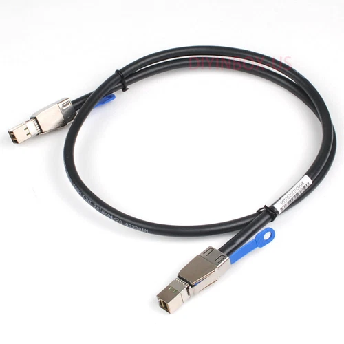 External HD Mini SAS SFF 8644 to Mini SAS SFF 8644 Cable High Density 12Gb/s 1M