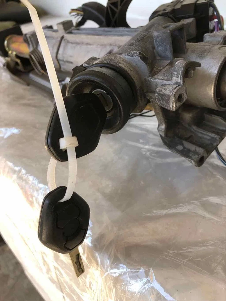 BMW 328CI serie 3 1999 2000 columna de dirección cambio de piso ajustable automático AT Foto 3 de 4