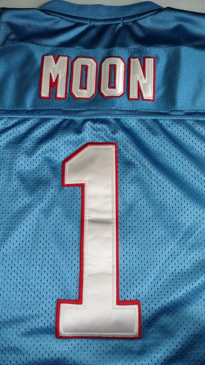USA製 mitchell&ness オイラーズ ムーン ユニフォーム MITCHELL&NESS 1993 HOUSTON OILERS #1 WARREN MOON FOOTBALL JERSEY