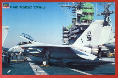 Hasegawa 07212 (PT12) 1/48 F-14D TOMCAT  CVW-14    USA Shipping
